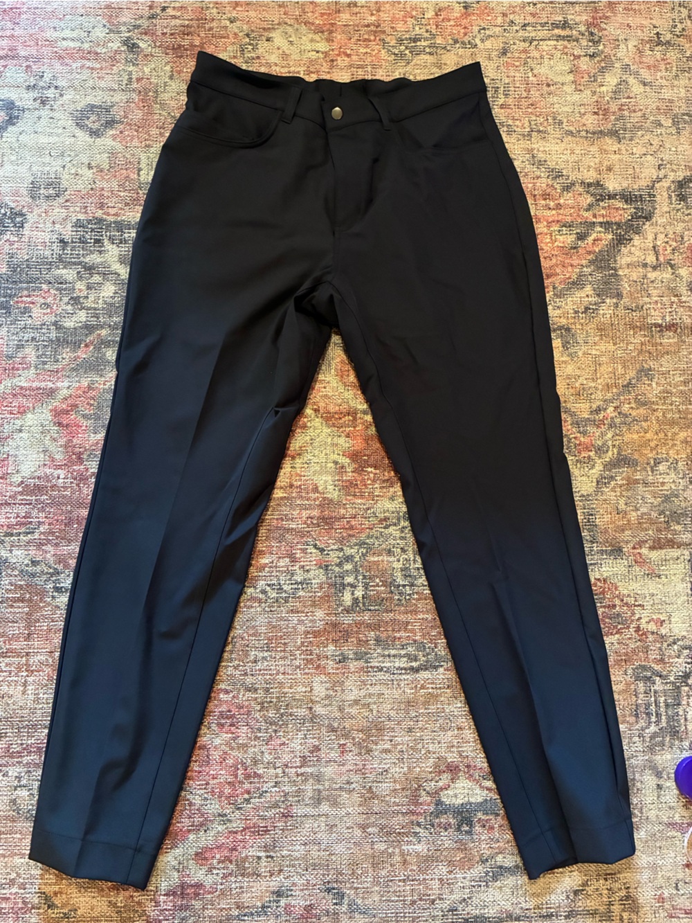 Vuori Navy Blue Men's Dress Pants — Slim Tailored Fit